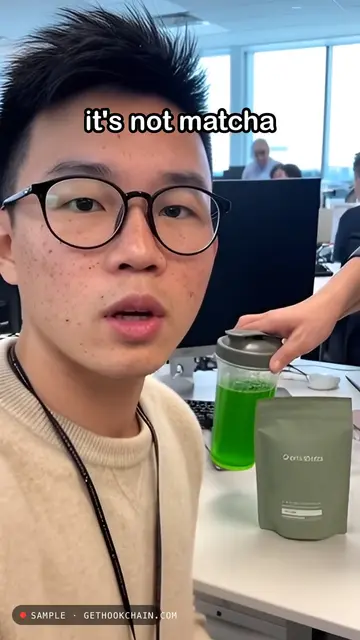 Everyone at work thinks this is matcha