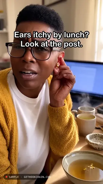 If earrings make your ears itch, check the post