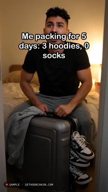 The suitcase that wouldn't close