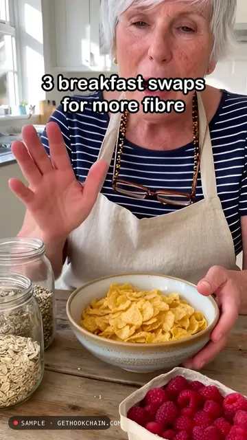 Three breakfast swaps for more fibre